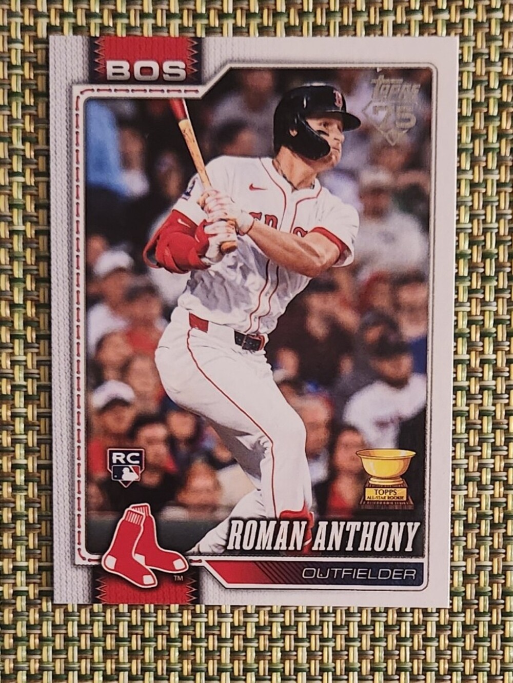 Roman Anthony Boston R⁶ed Sox Baseball Card